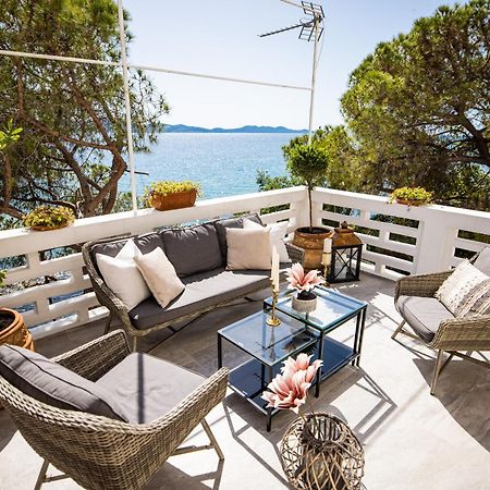 Zadar Center Beach Apartment - Directly On The Sea Buitenkant foto