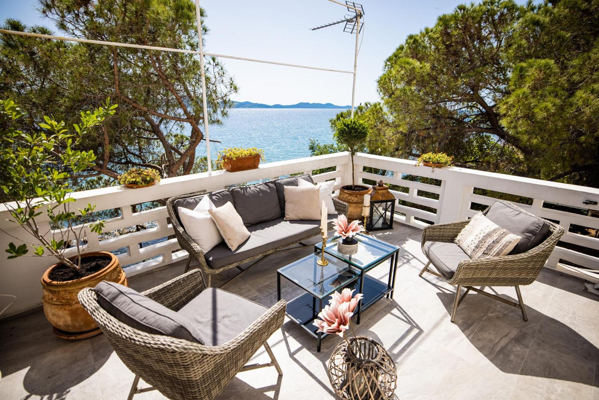 Zadar Center Beach Apartment - Directly On The Sea Buitenkant foto